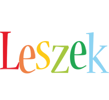 Leszek birthday logo