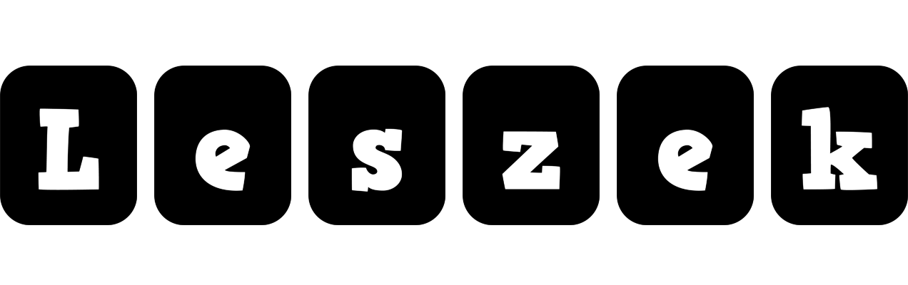 Leszek box logo