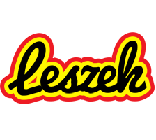 Leszek flaming logo