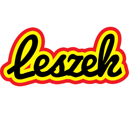 Leszek flaming logo