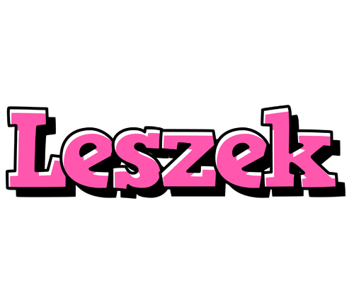 Leszek girlish logo