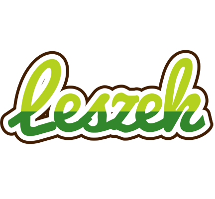 Leszek golfing logo