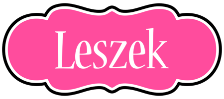 Leszek invitation logo