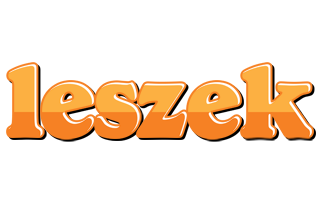 Leszek orange logo