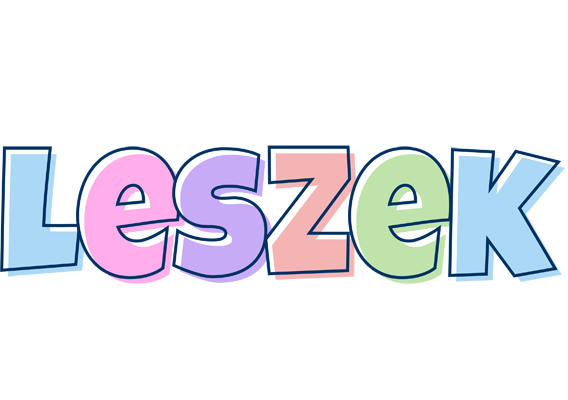 Leszek pastel logo