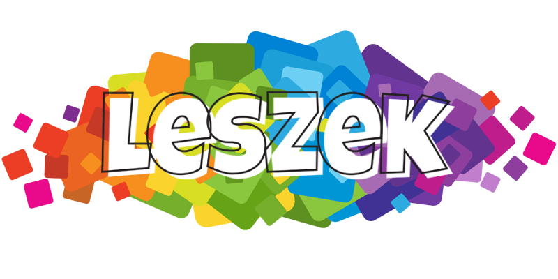 Leszek pixels logo