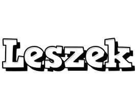 Leszek snowing logo