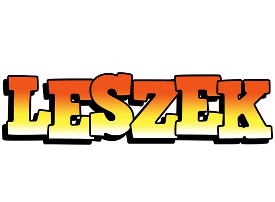 Leszek sunset logo