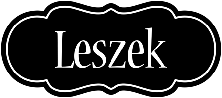 Leszek welcome logo