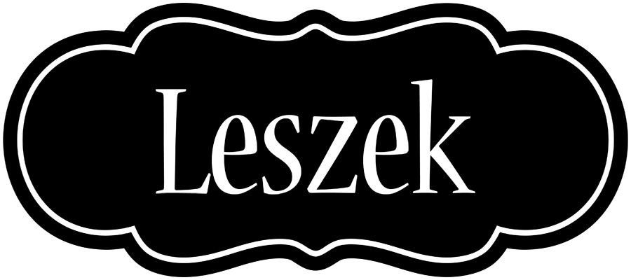 Leszek welcome logo