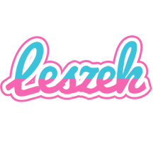 Leszek woman logo