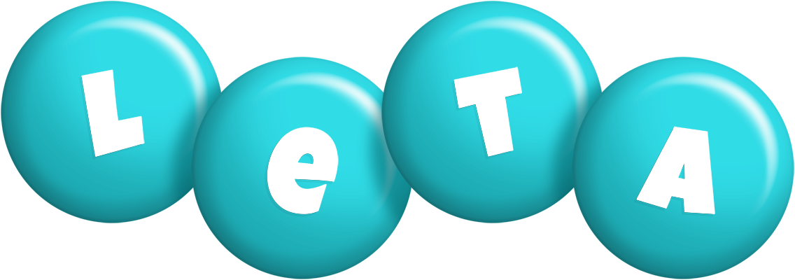 Leta candy-azur logo