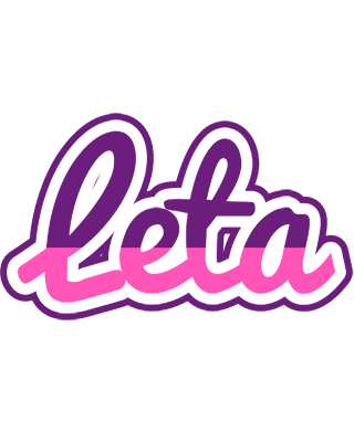 Leta cheerful logo