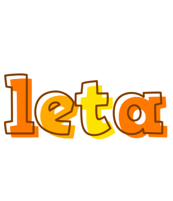 Leta desert logo