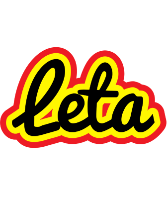 Leta flaming logo