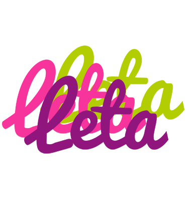 Leta flowers logo