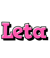 Leta girlish logo