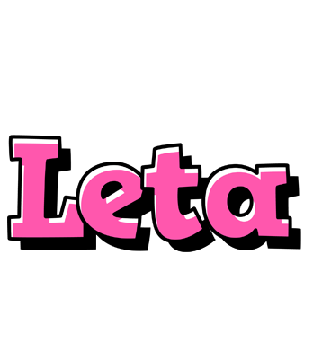 Leta girlish logo