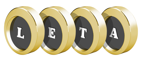 Leta gold logo