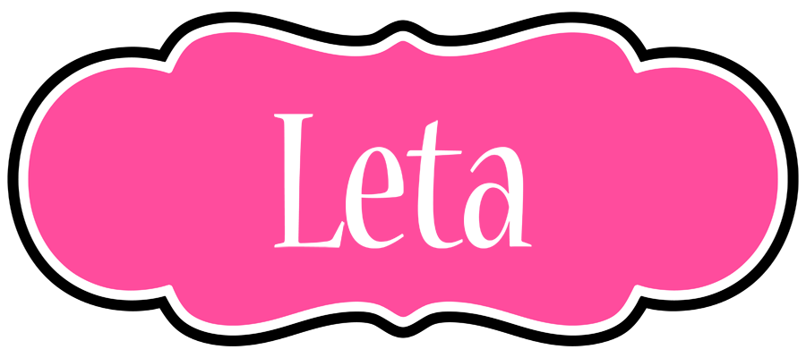 Leta invitation logo