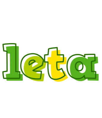 Leta juice logo