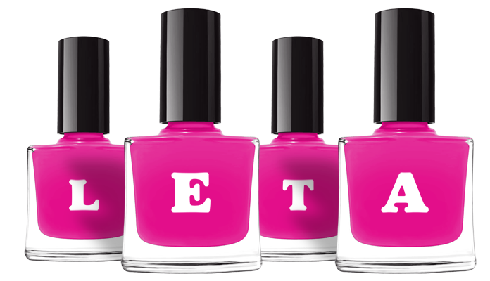 Leta nails logo