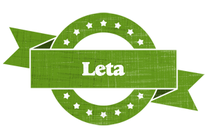 Leta natural logo