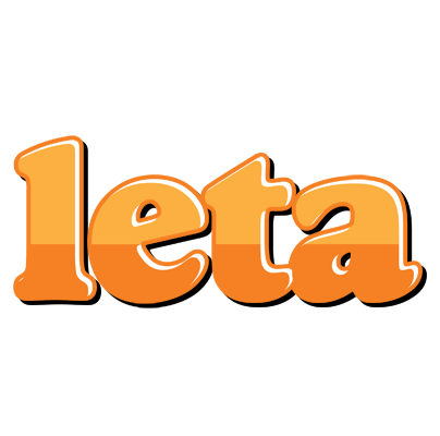Leta orange logo