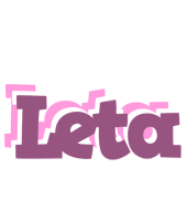 Leta relaxing logo