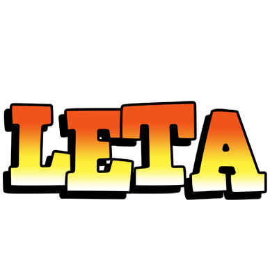 Leta sunset logo