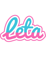 Leta woman logo