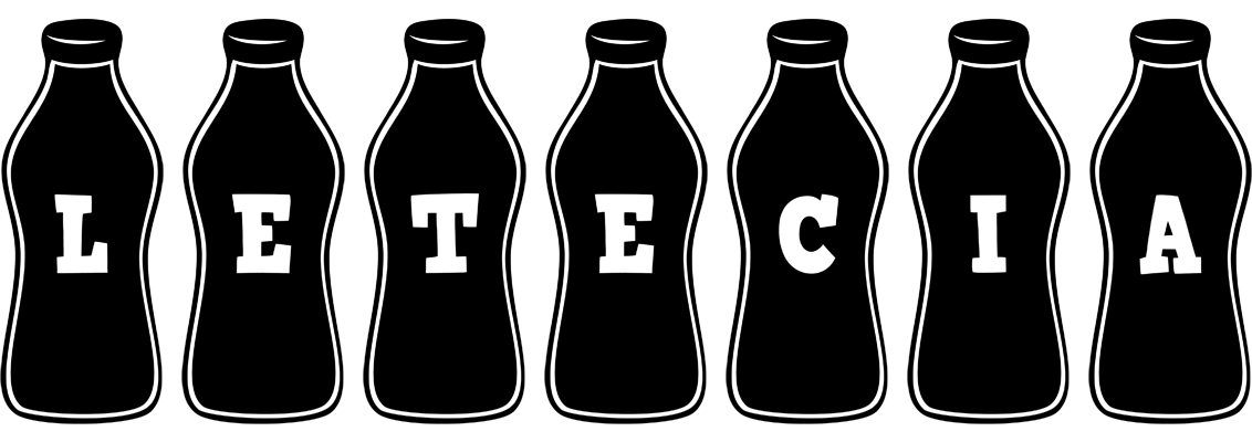 Letecia bottle logo