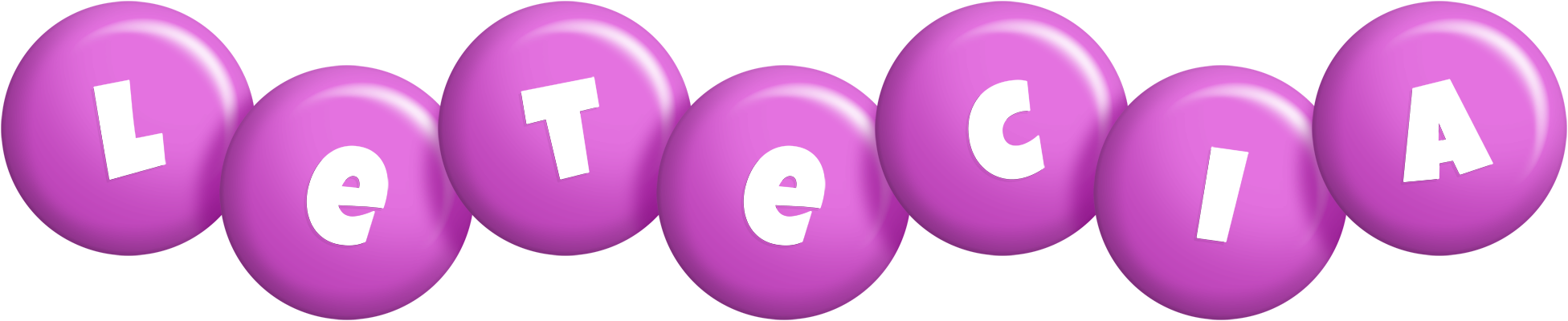 Letecia candy-purple logo