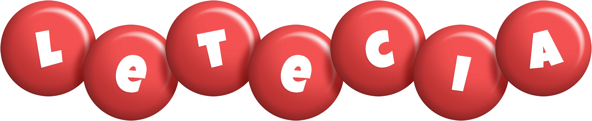 Letecia candy-red logo