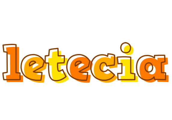 Letecia desert logo