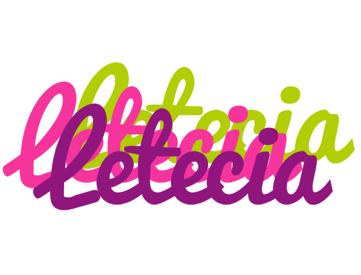 Letecia flowers logo