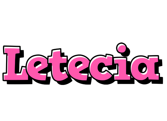 Letecia girlish logo