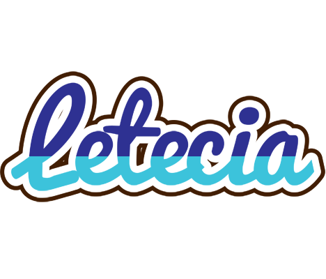 Letecia raining logo