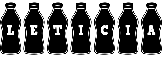 Leticia bottle logo