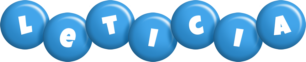 Leticia candy-blue logo