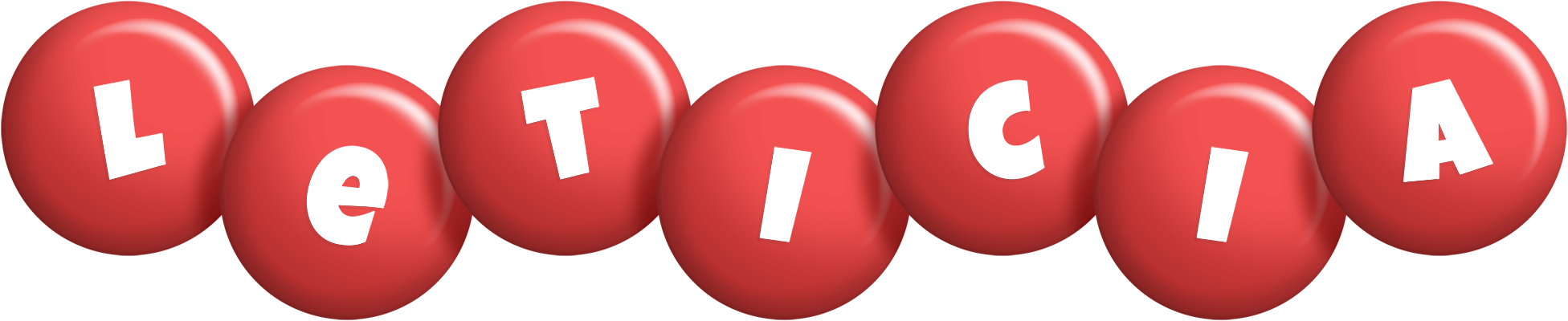 Leticia candy-red logo