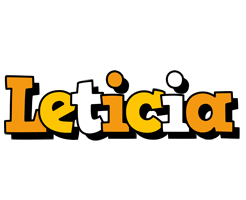 Leticia cartoon logo