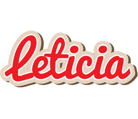 Leticia chocolate logo