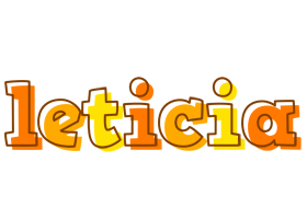 Leticia desert logo