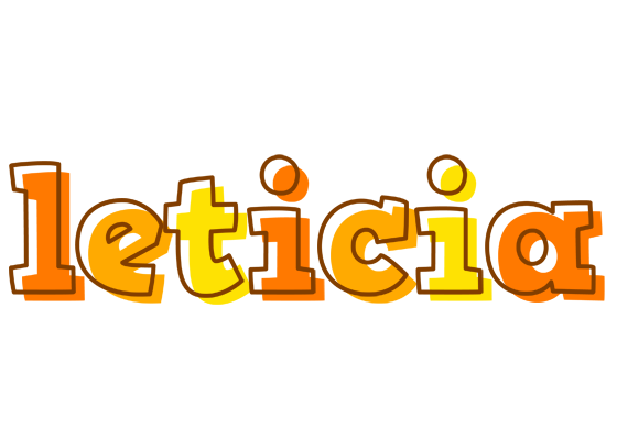 Leticia desert logo