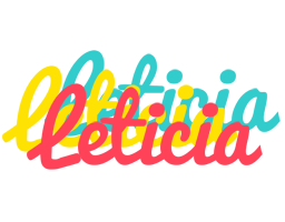 Leticia disco logo