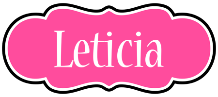 Leticia invitation logo