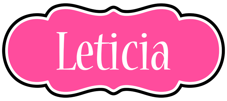 Leticia invitation logo