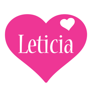 Leticia love-heart logo