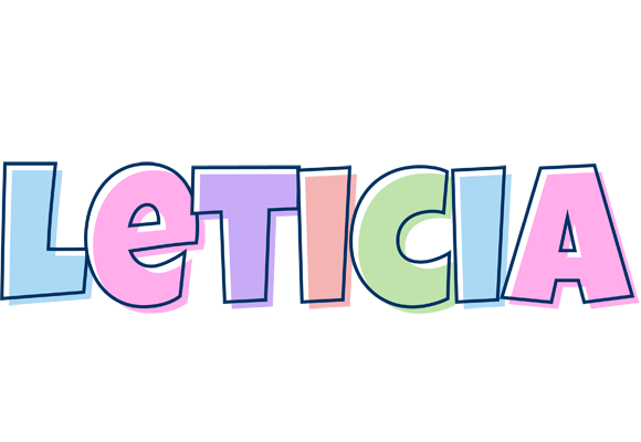 Leticia pastel logo